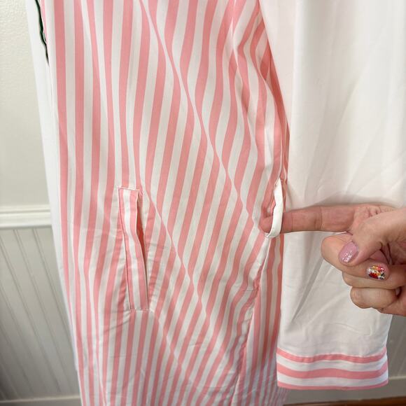 AKA Sorority Size XXL Shirt Dress Ivy Storehouse Alpha Kappa Alpha Striped READ - Picture 8 of 15